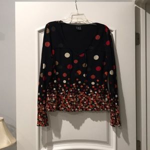 Cute polka dot blouse
